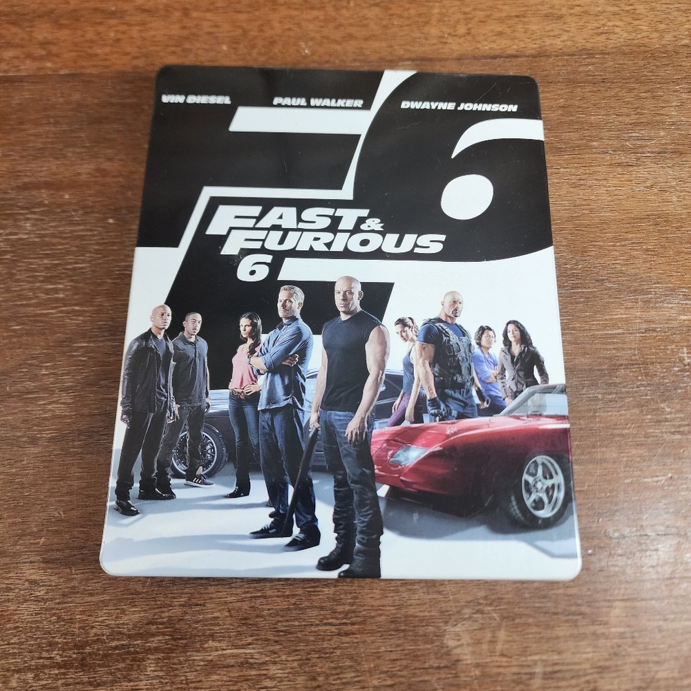 Fast & Furious 6 Steelbook Extended Edition Blue-Ray + DVD